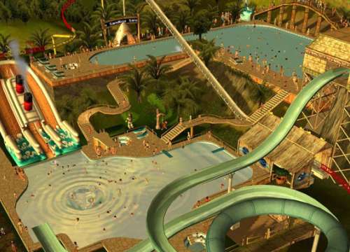 RCTW - Post-Release Update #5 - Water Features! - RollerCoaster Tycoon -  The Ultimate Theme park Sim