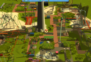 rct3 snow scenery rct3 snow scenery