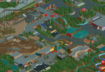 Six Flags America 2017