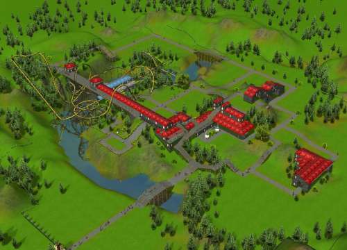 where to save downloaded parks rct3