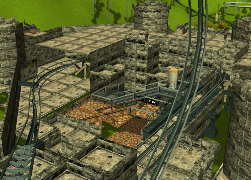 rct2 pirate scenery