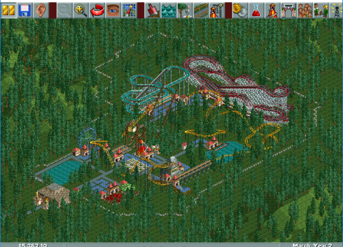 RollerCoaster Tycoon Classic: Forest Frontiers Scenario