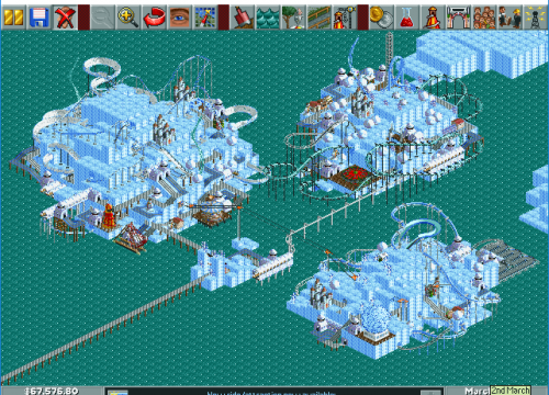 rollercoaster tycoon deluxe loopy landscapes saved games