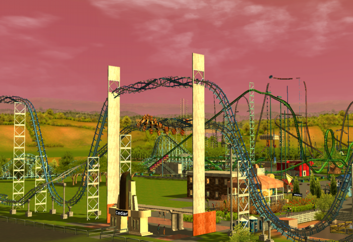 Parks - Downloads  Roller coaster tycoon, Park, Planet coaster