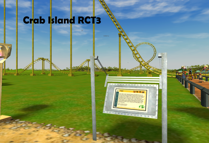 My first attempt at designing a compact park [RCTC scenario download link  in comments] : r/rct