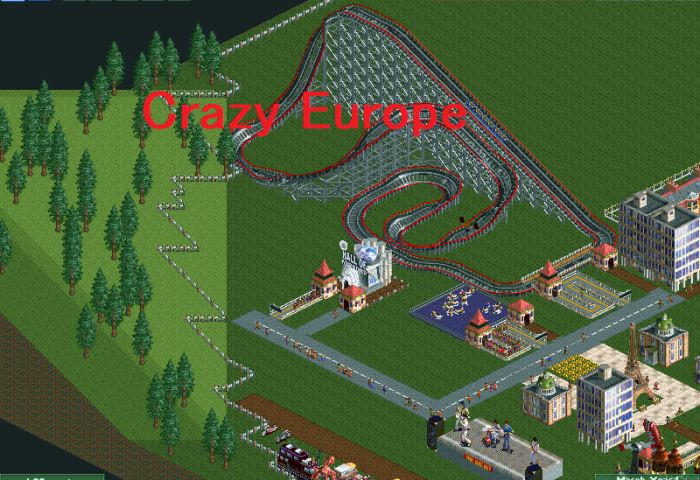 Rollercoaster Tycoon 2 Scenario - Electric Fields complete! : r/rct